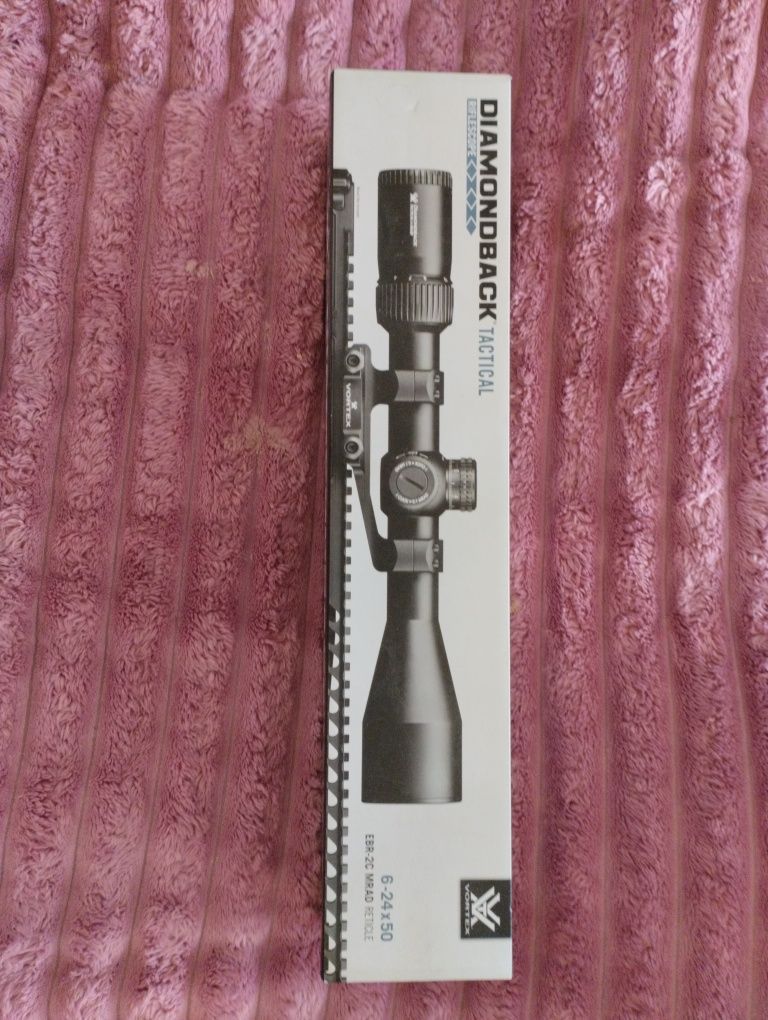 Оптичний приціл Vortex Diamondback Tactical 6-24X50 FFP EBR-2C (MRAD)