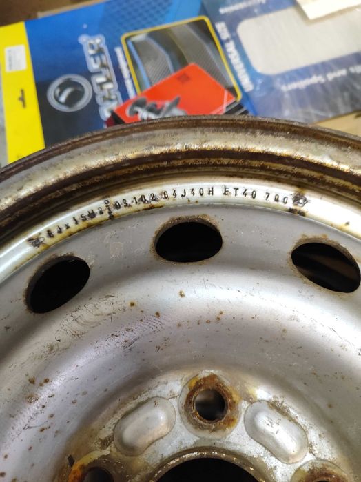 Диски сталеві R15