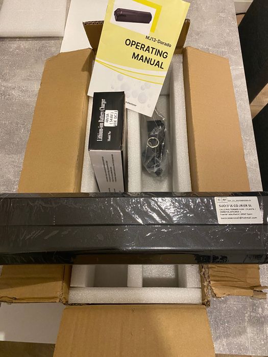 Bateria de bicicleta - MJ13 - Dorado