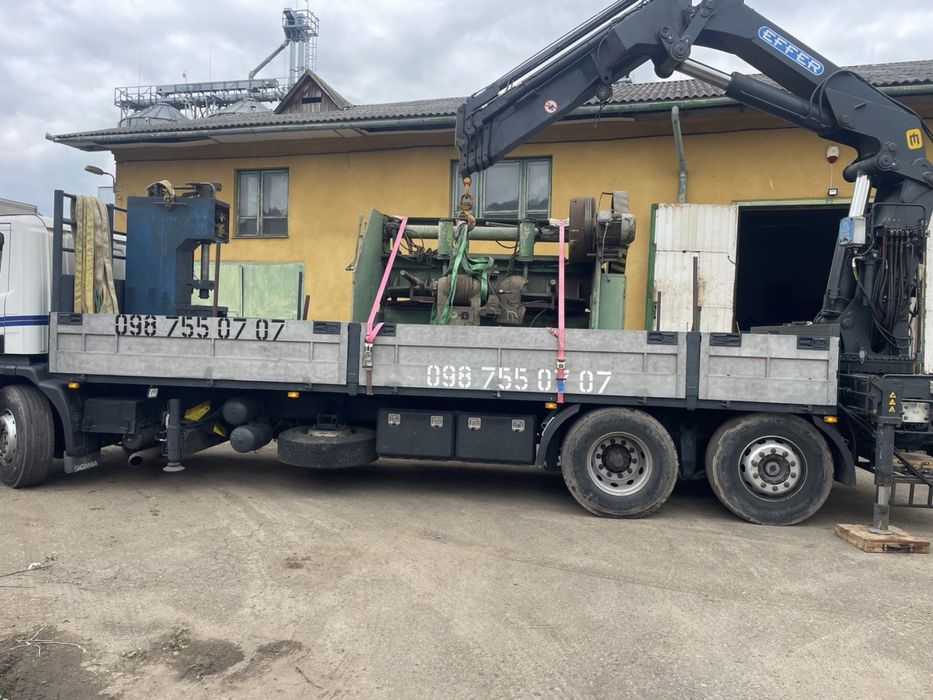 Маніпулятор, стріла 12 м, 10 т, кузов 7.3 м, Львів і область