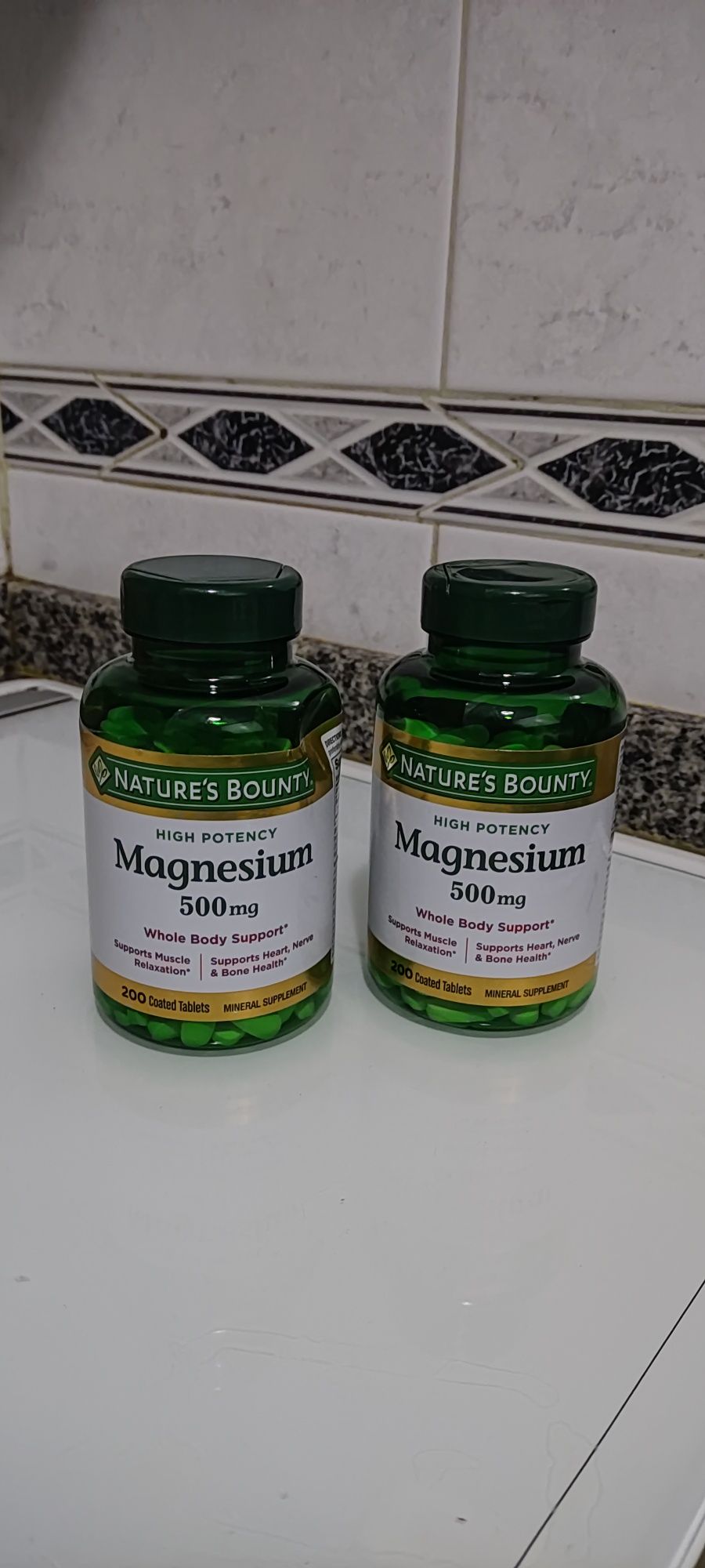 Magnésio 500mg - 200 comprimidos