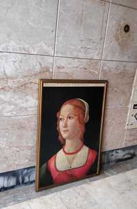 Quadro grande "Retrato de uma Jovem"
Domenico Ghirlandaio