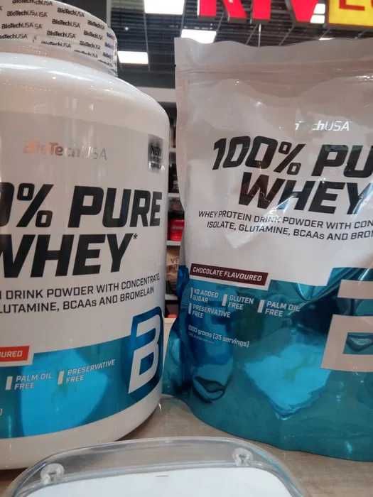 Zestaw BioTech USA - 100% Pure Whey 2270g + 1000g