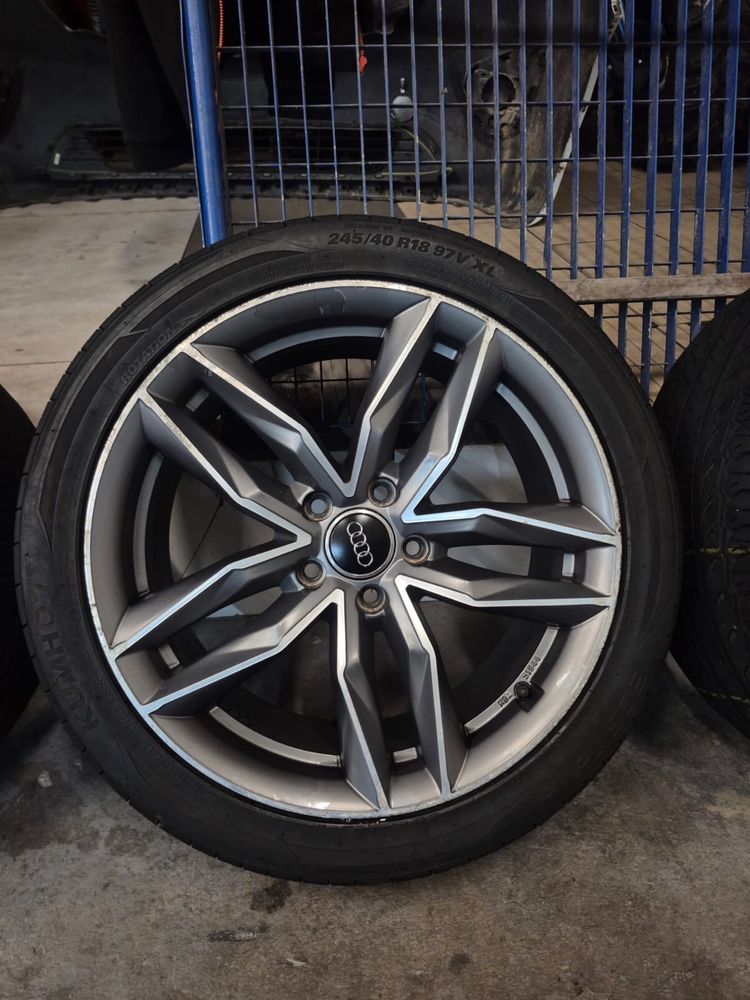 Alufelgi koła letnie 18” 5x112 audi seat skoda vw - 245/40