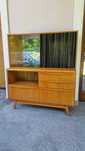 Kredens barek komoda proj. B. Landsman, Jitona, lata 60 Design PRL