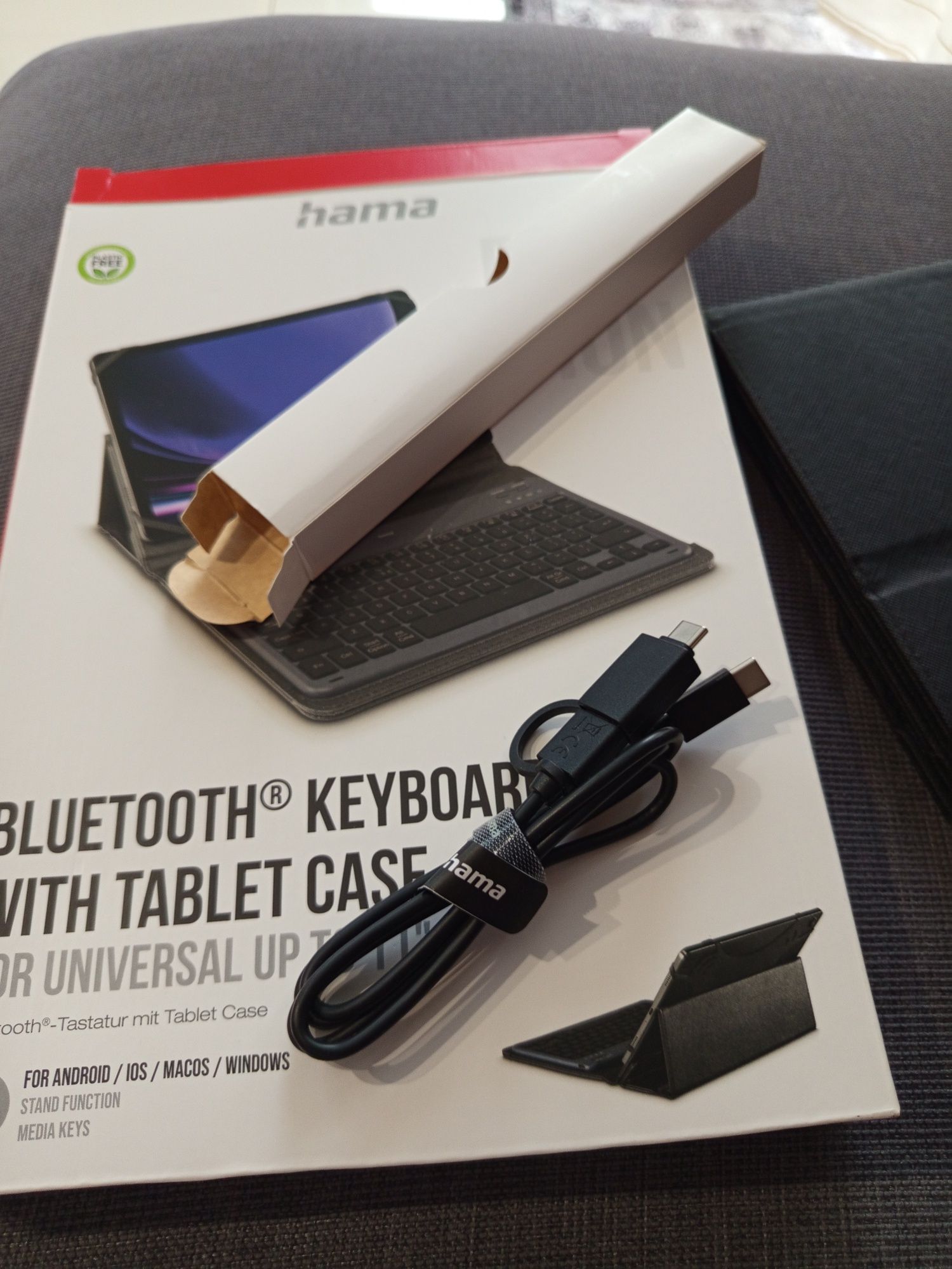 Klawiatura bluetooth z etui