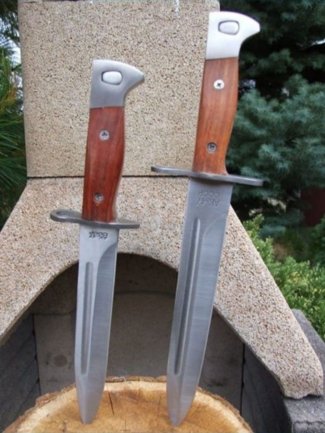 Nóż bagnet AK47 CCCP 26 cm z pokrowcem sztylet Finka
