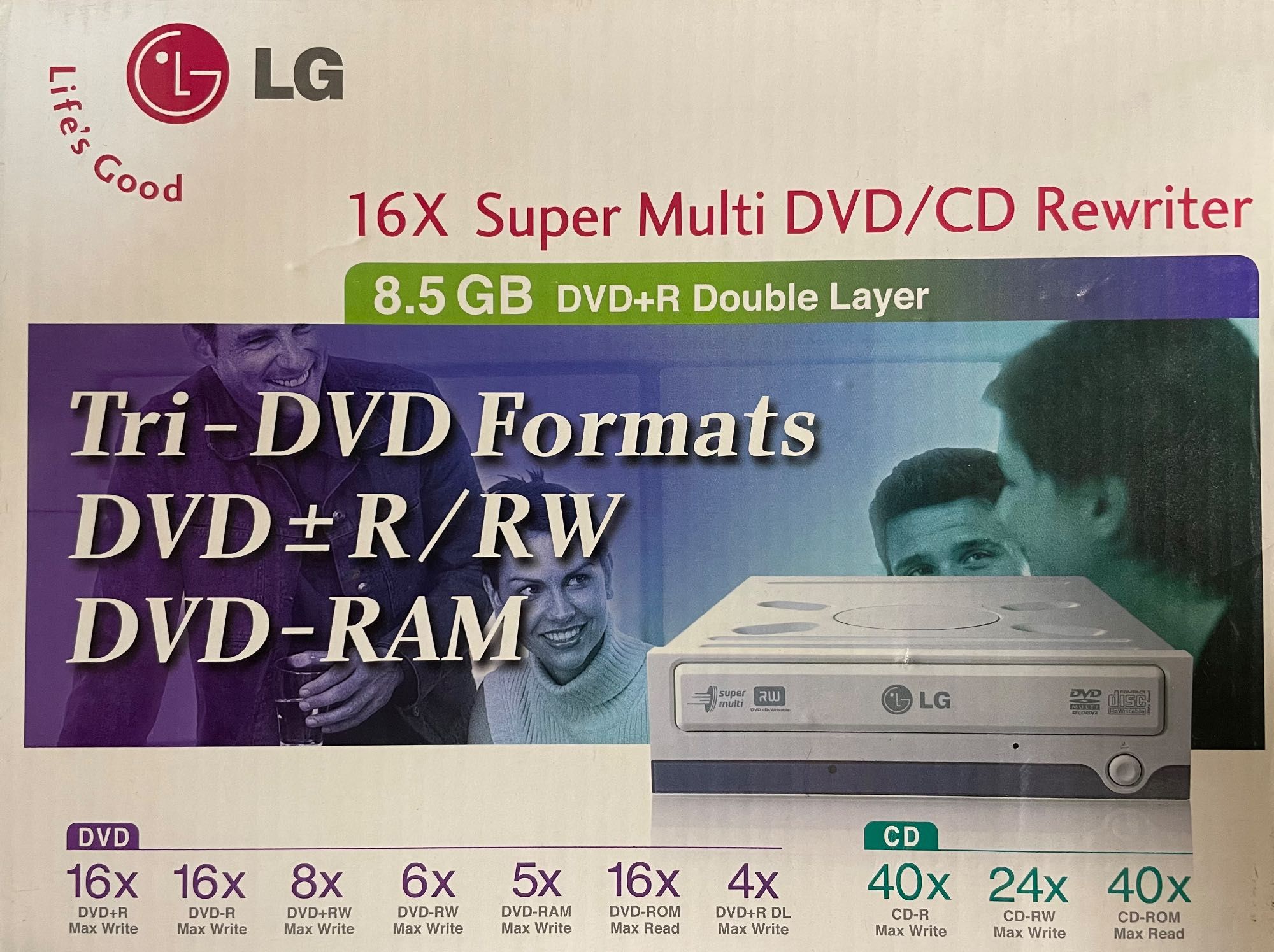 16x Super Multi DVD/CD Rewriter