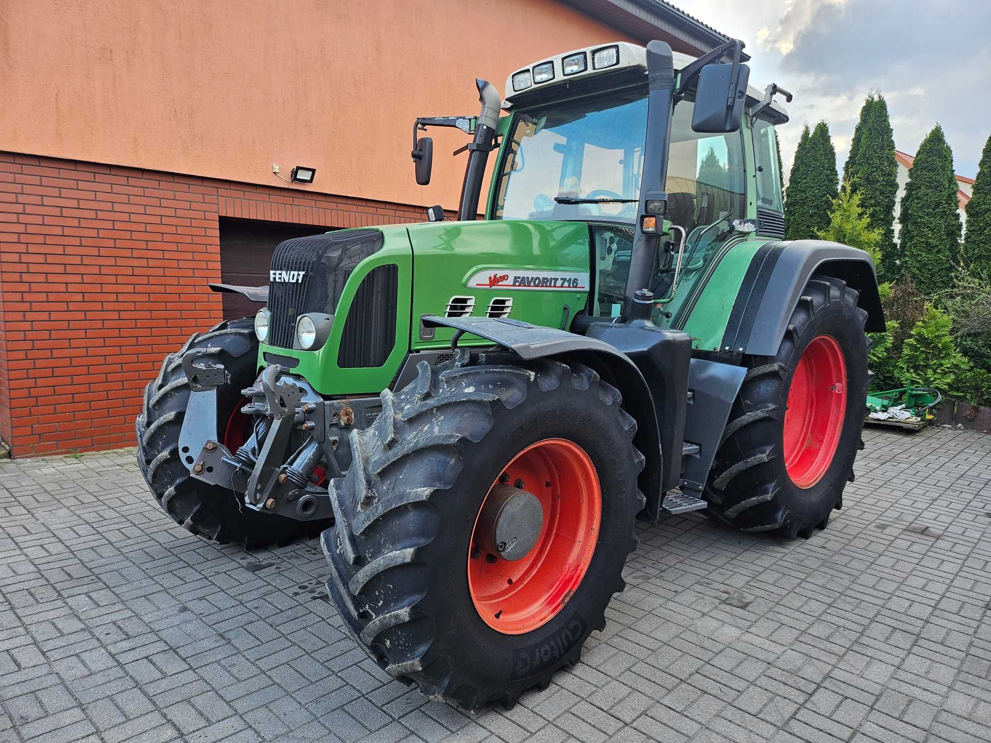 Fendt 716 Vario z Niemiec Pneumatyka