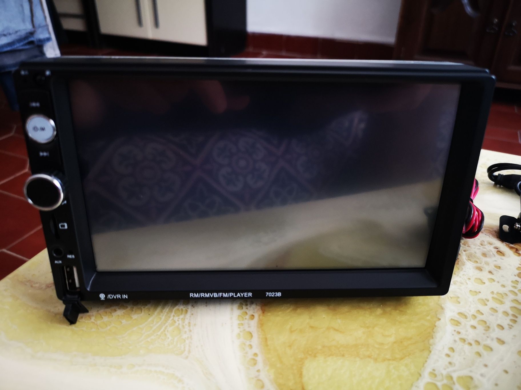 Autoradio Android com camera traseira