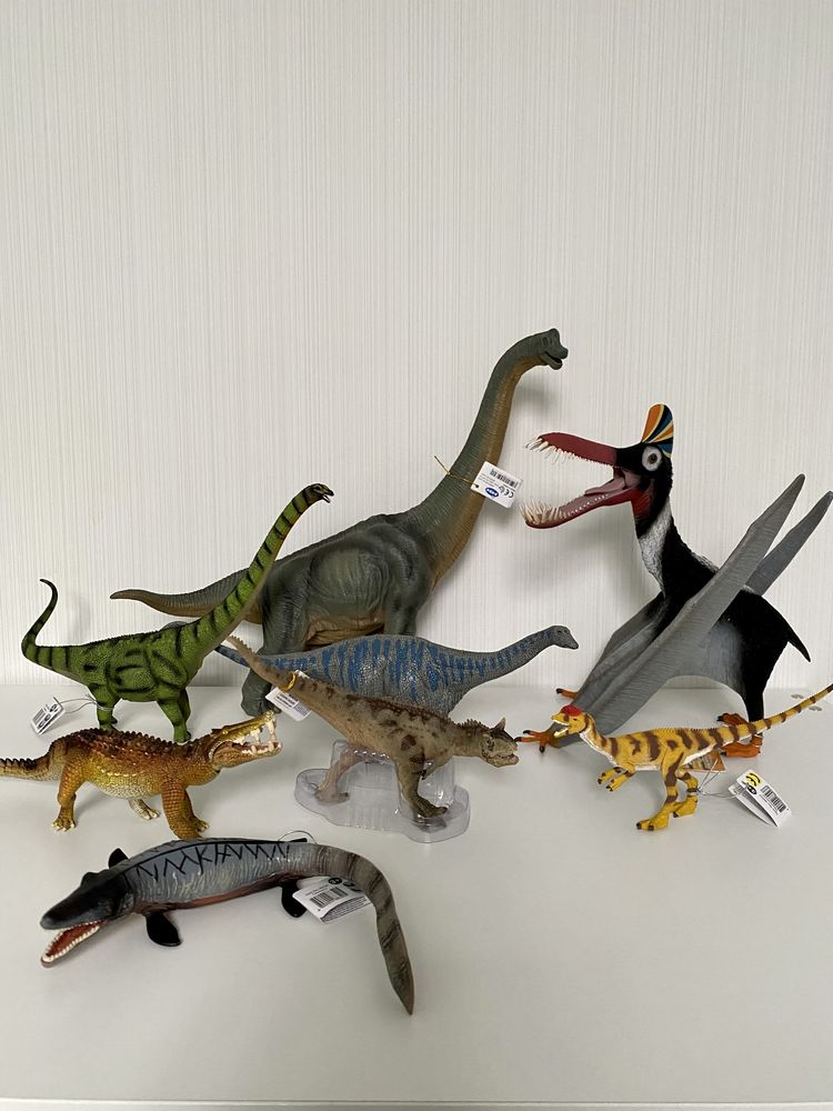 Доисторические животные, динозавры, дерево CollectA, Safari, Schleich