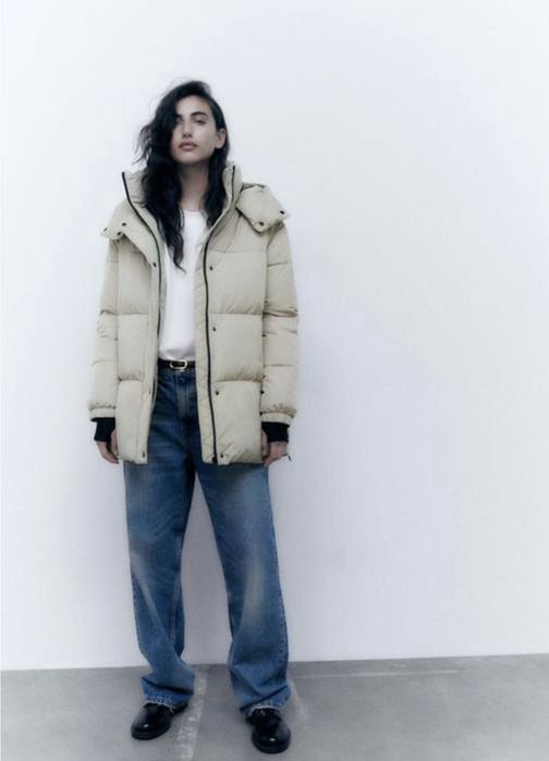 Куртка, курточка, пуффер Zara, M,