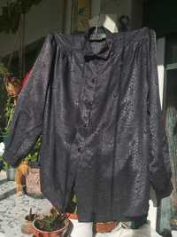 Camisa/Blusa preta com print cobra