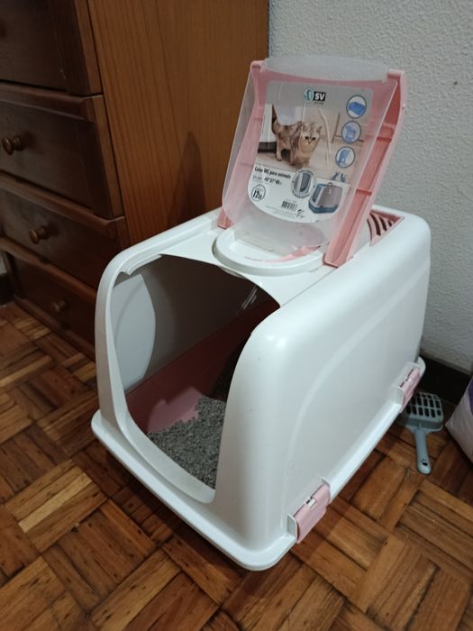 Caixa de areia para gatos