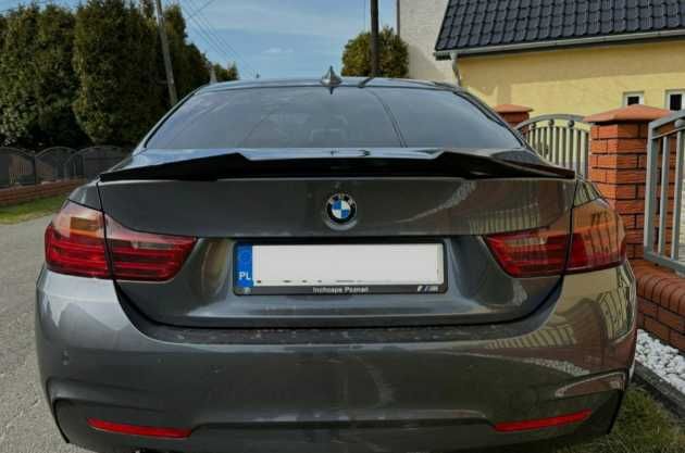 Lotka Spoiler Spojler M4 STYLE BMW F32 Czarny Połysk / Carbon