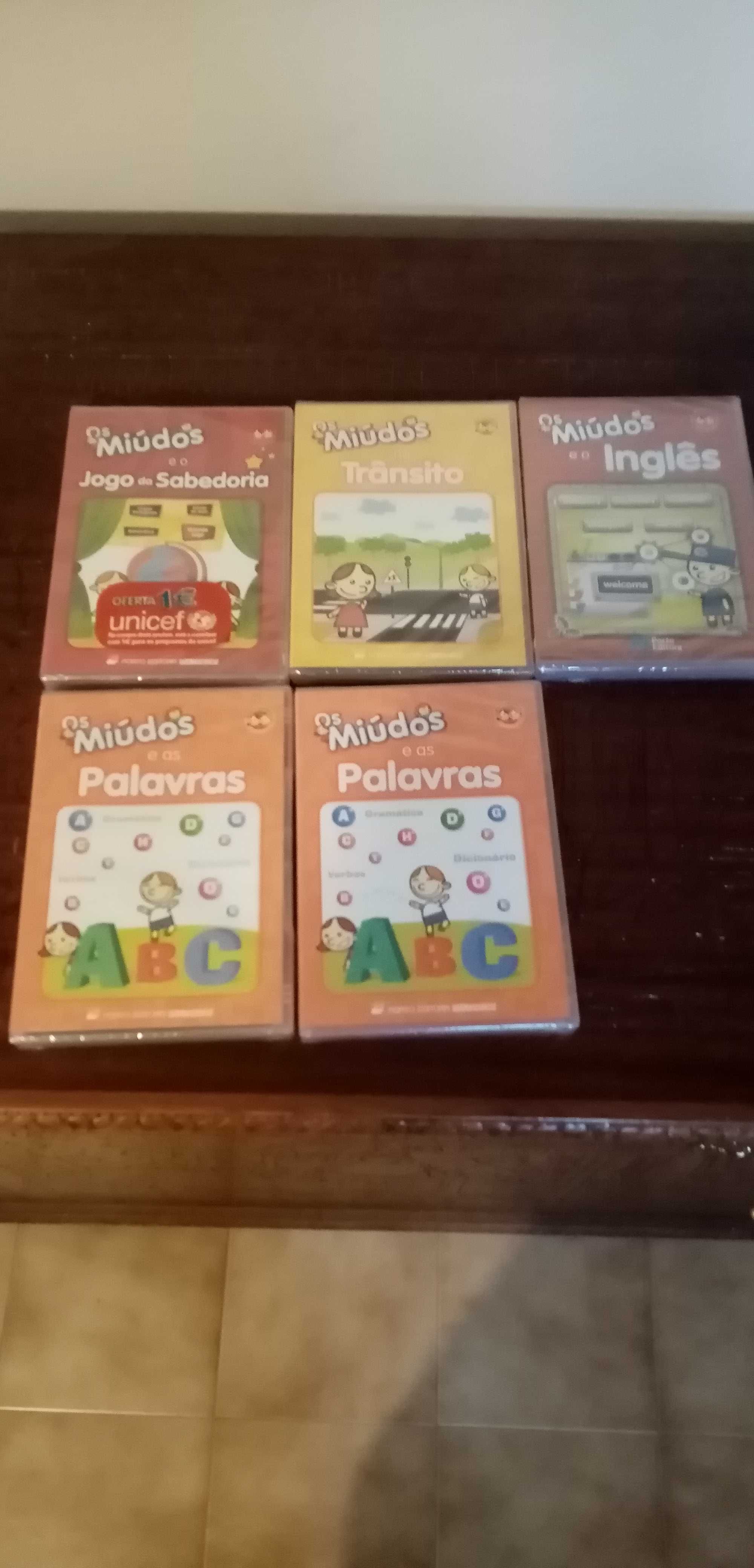 CD Ron didáticos para crianças