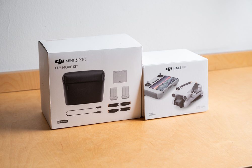Dron DJI Mini 3 Pro + RC + Fly More + ND - ideał 4K M-Log 60fps