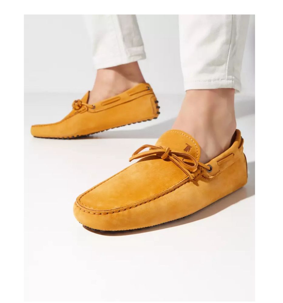 TOD’S оригінал макасіни, лофери, руді мокасини