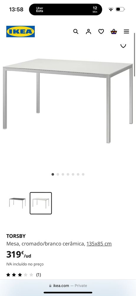 Mesa Sala de Jantar