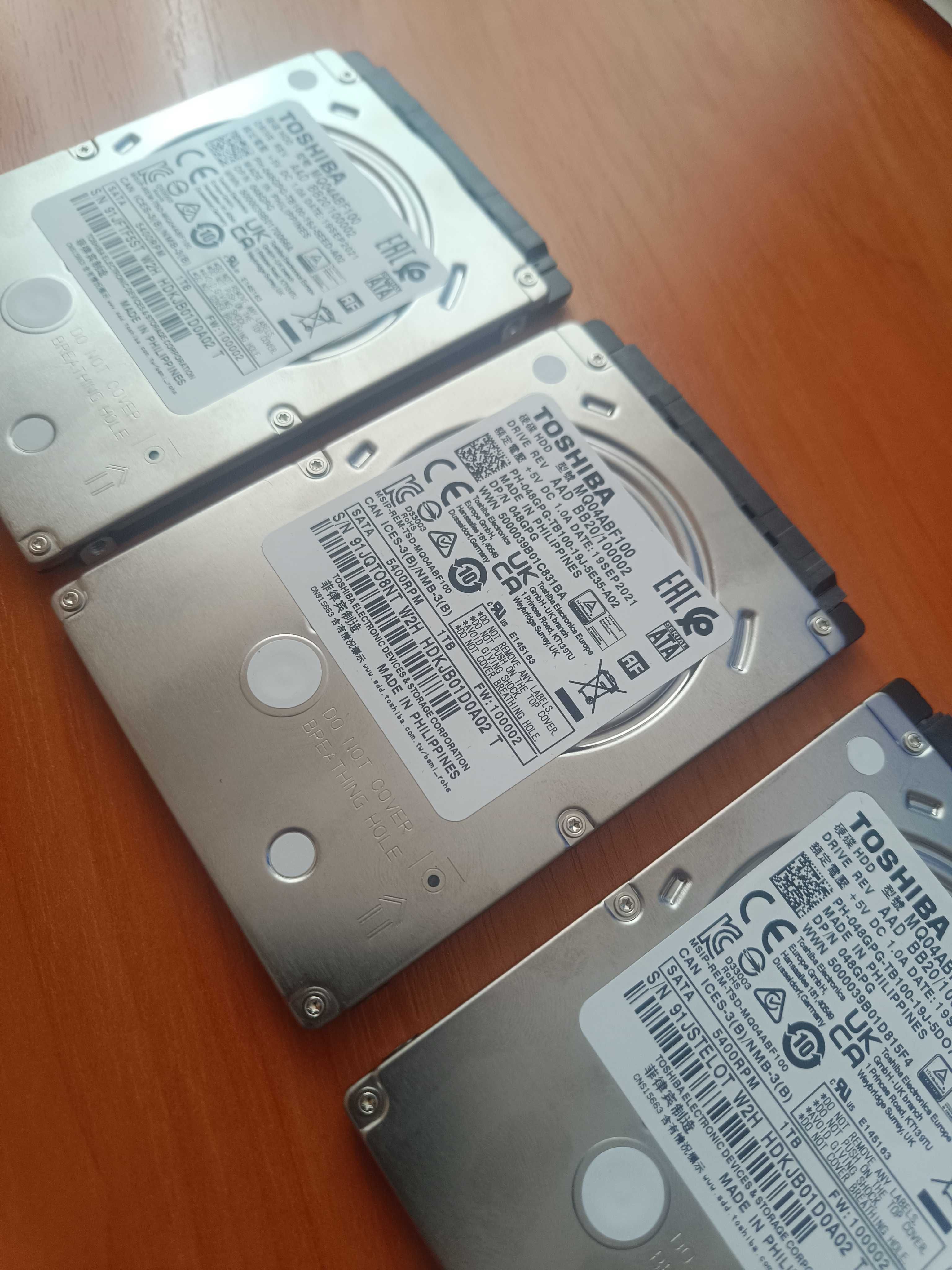 Жорсткий диск Toshiba 2.5" 1TB 5400rpm SATAIII 6Gbit/s128mb MQ04ABF100