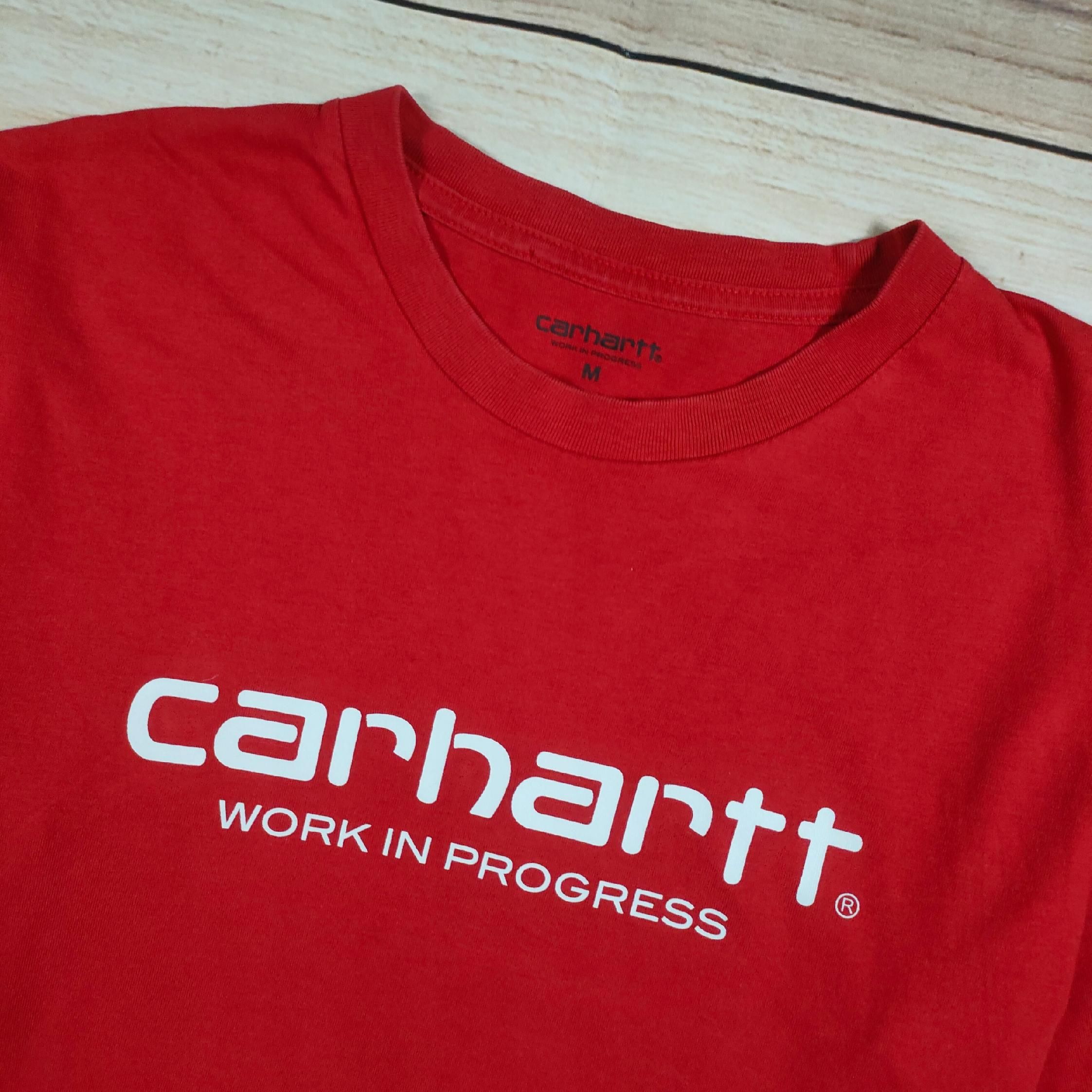 CARHARTT Wip Script Koszulka Męska Logowana r. M