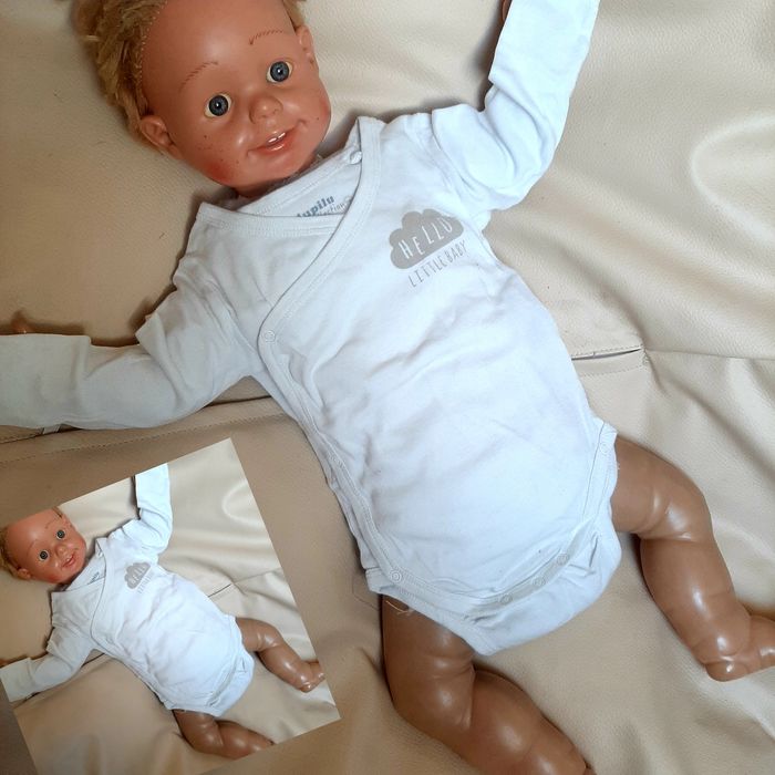 Zestaw roz 62/68 8 sztuk body długi rękaw mega paka komplet wyprawka