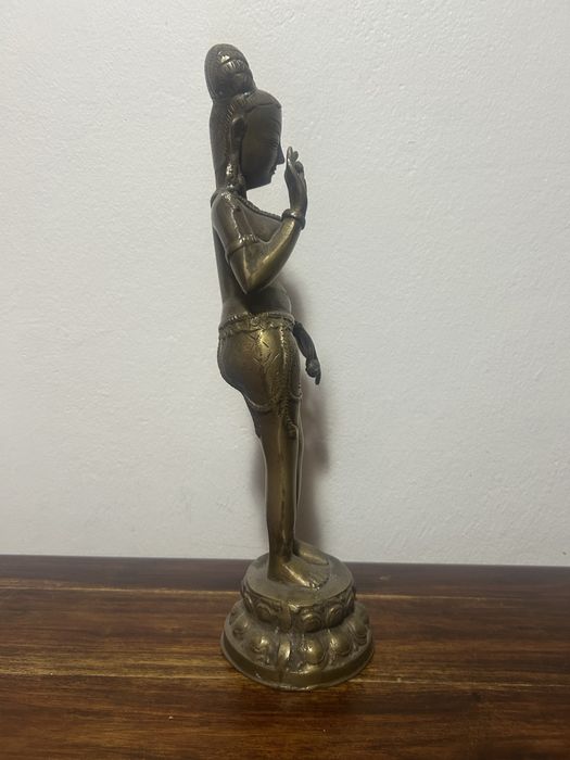 Hinduska bogini mosiądz