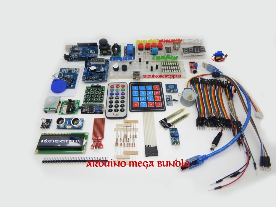 Arduino Uno KIT набор Mega Pack + отладочная плата