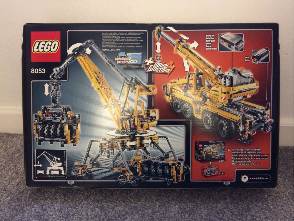 Lego Technic Dźwig mobilny/Mobile Crane 8053 NOWE klocki unikatowe