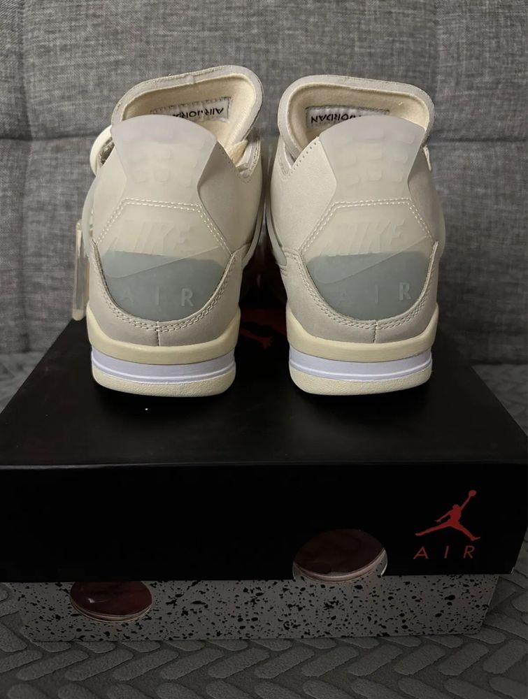 Nike Air Jordan IV 4 Retro SP Off White Virgil Sail rozmiar 43