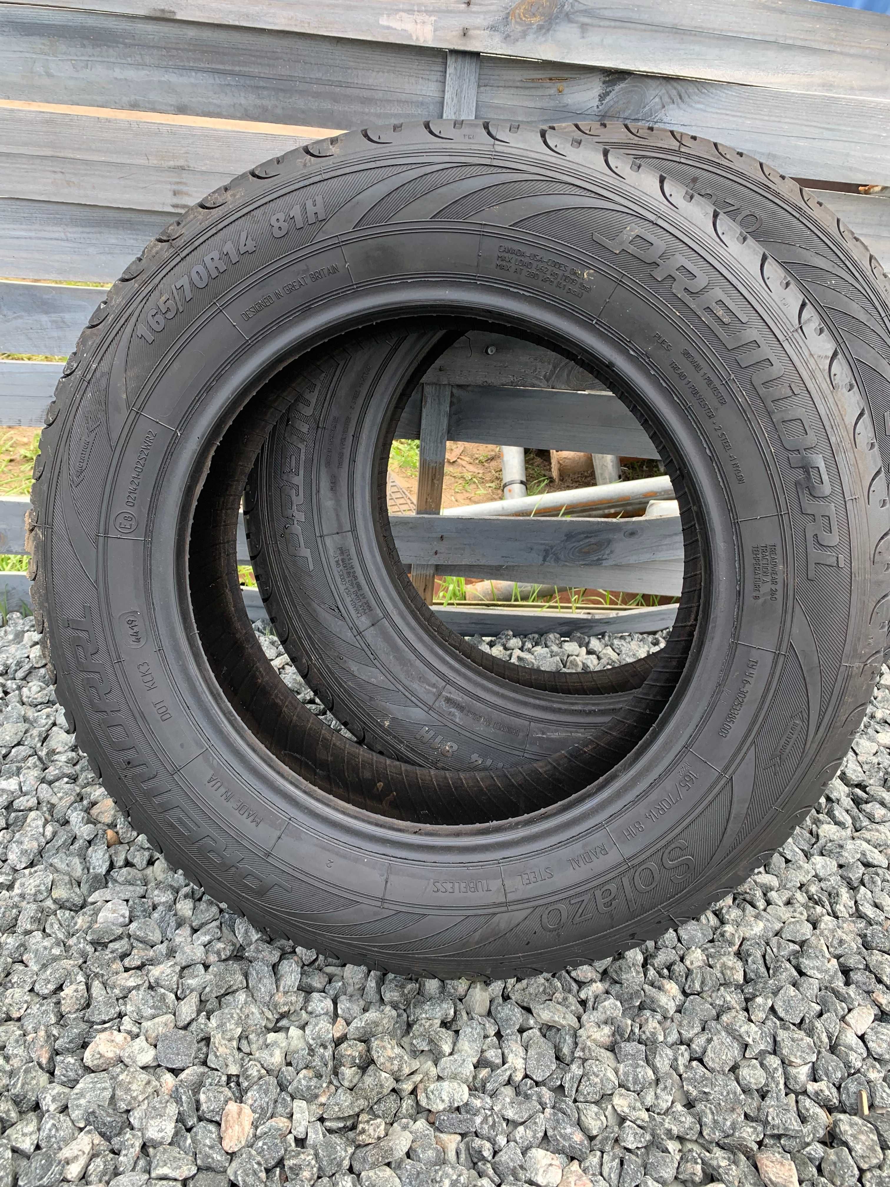 165/70r14 81h Solaza Premiorri