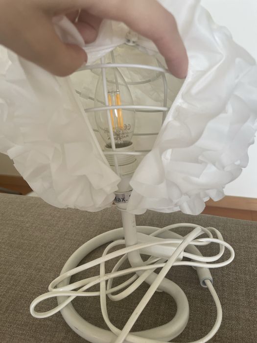 2 Candeeiro flor vindkast com lampadas