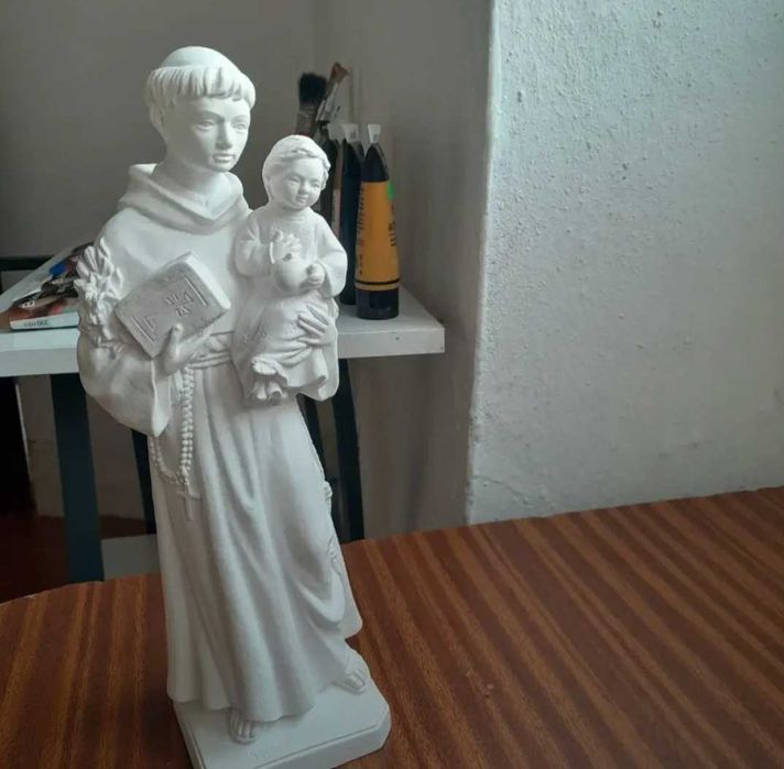 S. António pintado à mão