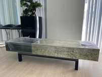 Conjunto banqueta e espelho