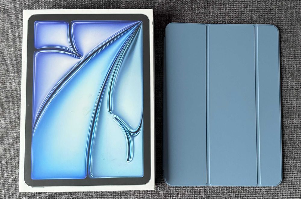 APPLE iPad Air 11 M2 256GB Wi-Fi Niebieski - jak nowy + gratisy