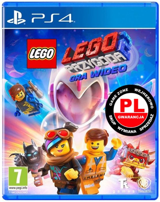 LEGO Movie Przygoda 2 PS4 + Slim + Pro + PS5 = PŁYTA PL Wejherowo