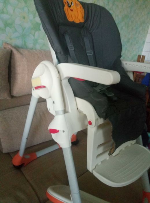 стілець стульчик кресло для годування оригінал бренд Chicco polly
