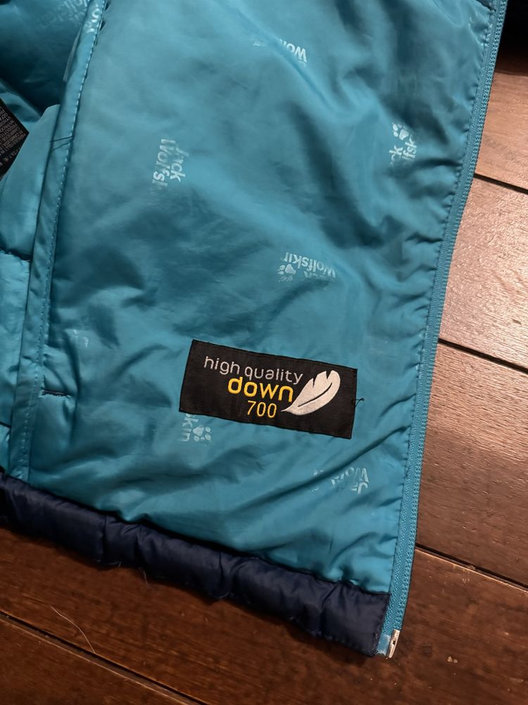 Jack Wolfskin Kurtka damska Helium dark indigo r. L
