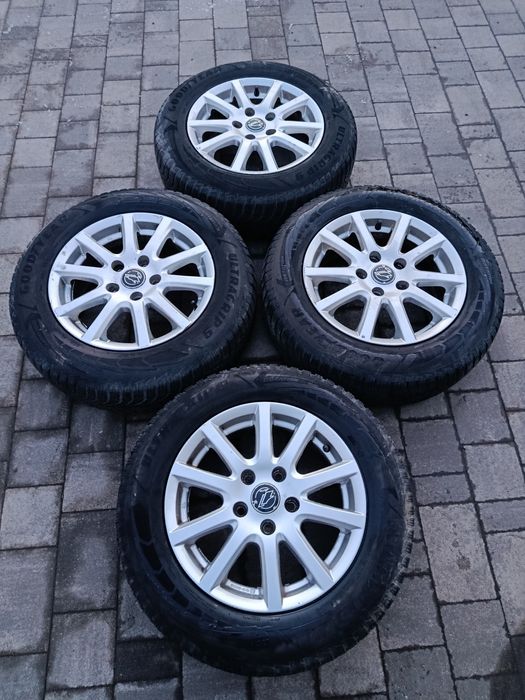 Alufelgi 15" 5x112 Vw + Opony zimowe