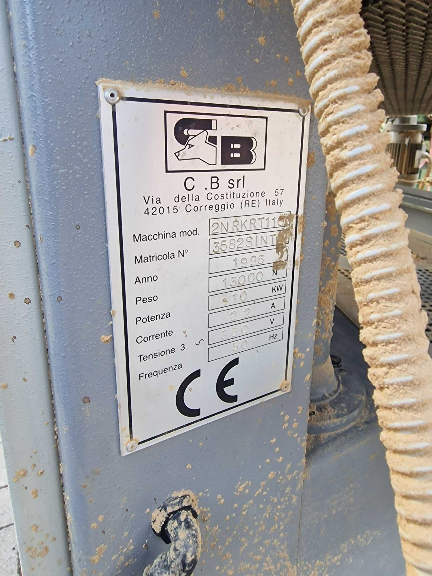 Szlifierka szerokotaśmowa 110 cm dwie taśmy CB 11 kw stan BDB jak SCM