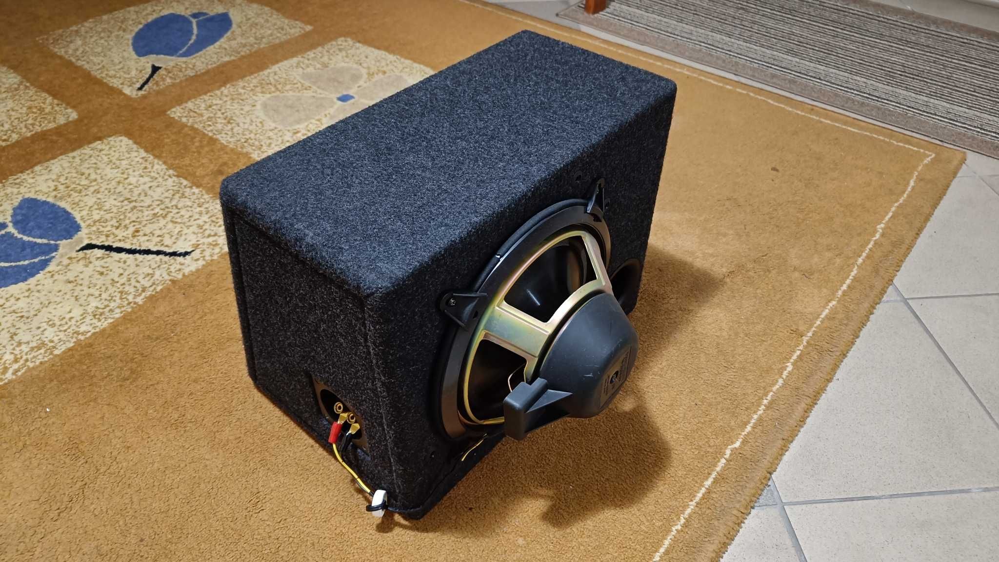 Skrzynia basowa Basser B1025 + 2x głośniki subwoofer Pioneer