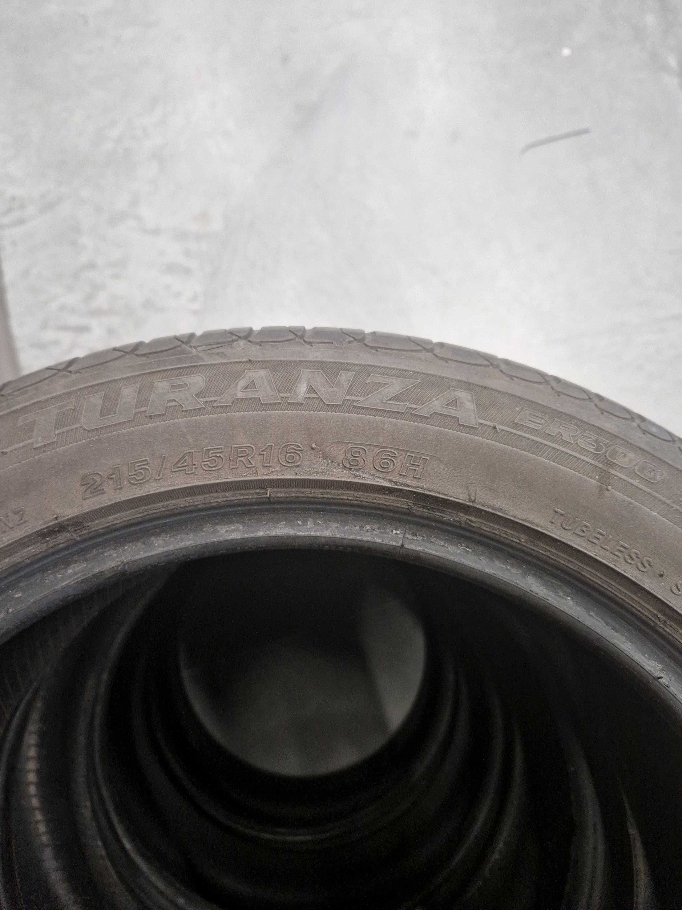 Opony Bridgestone Turanza ER300 215/45 R16 86H >5,6mm