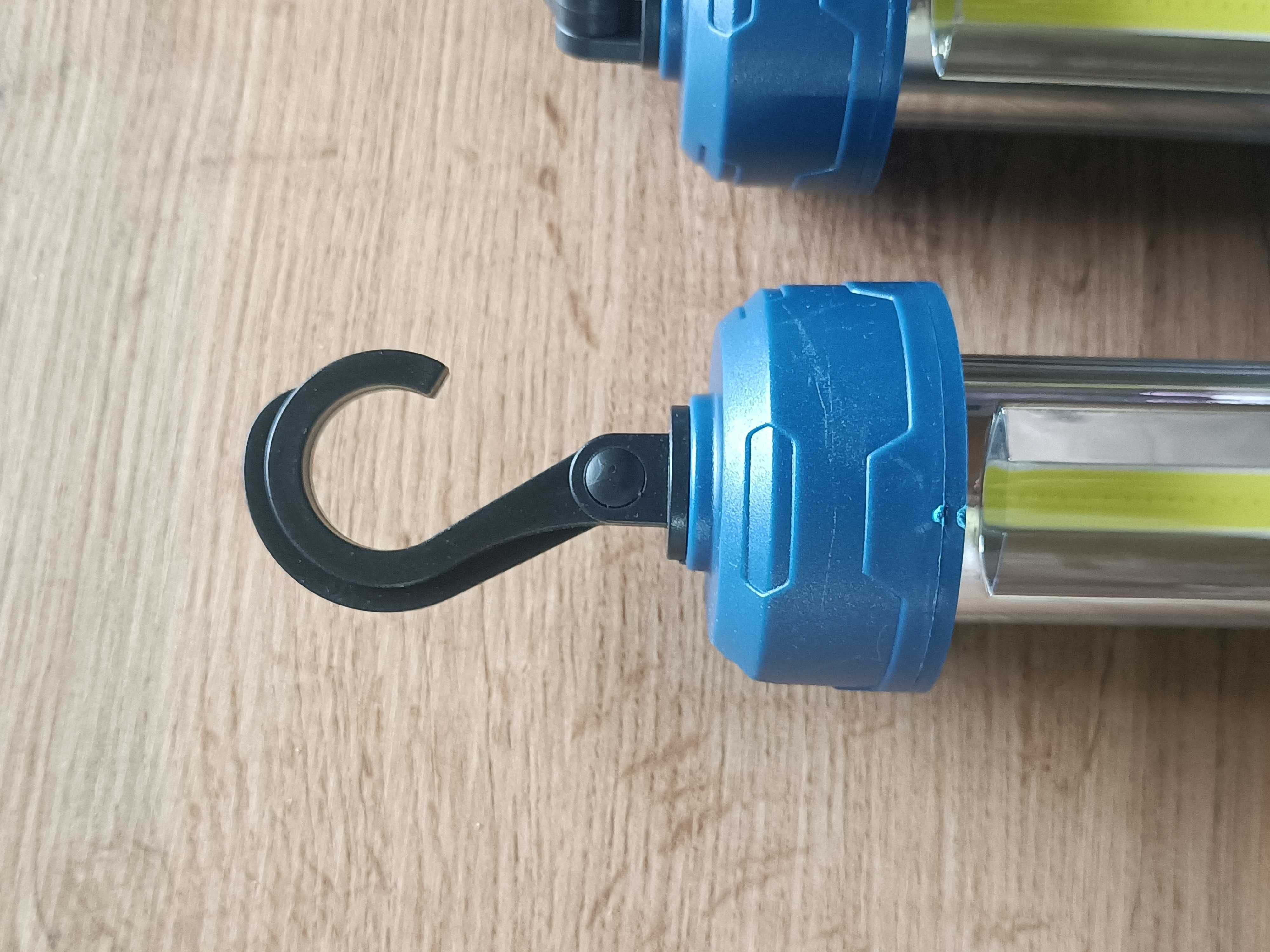 Lampka warsztatowa LED COB Tuba latarka ładowana