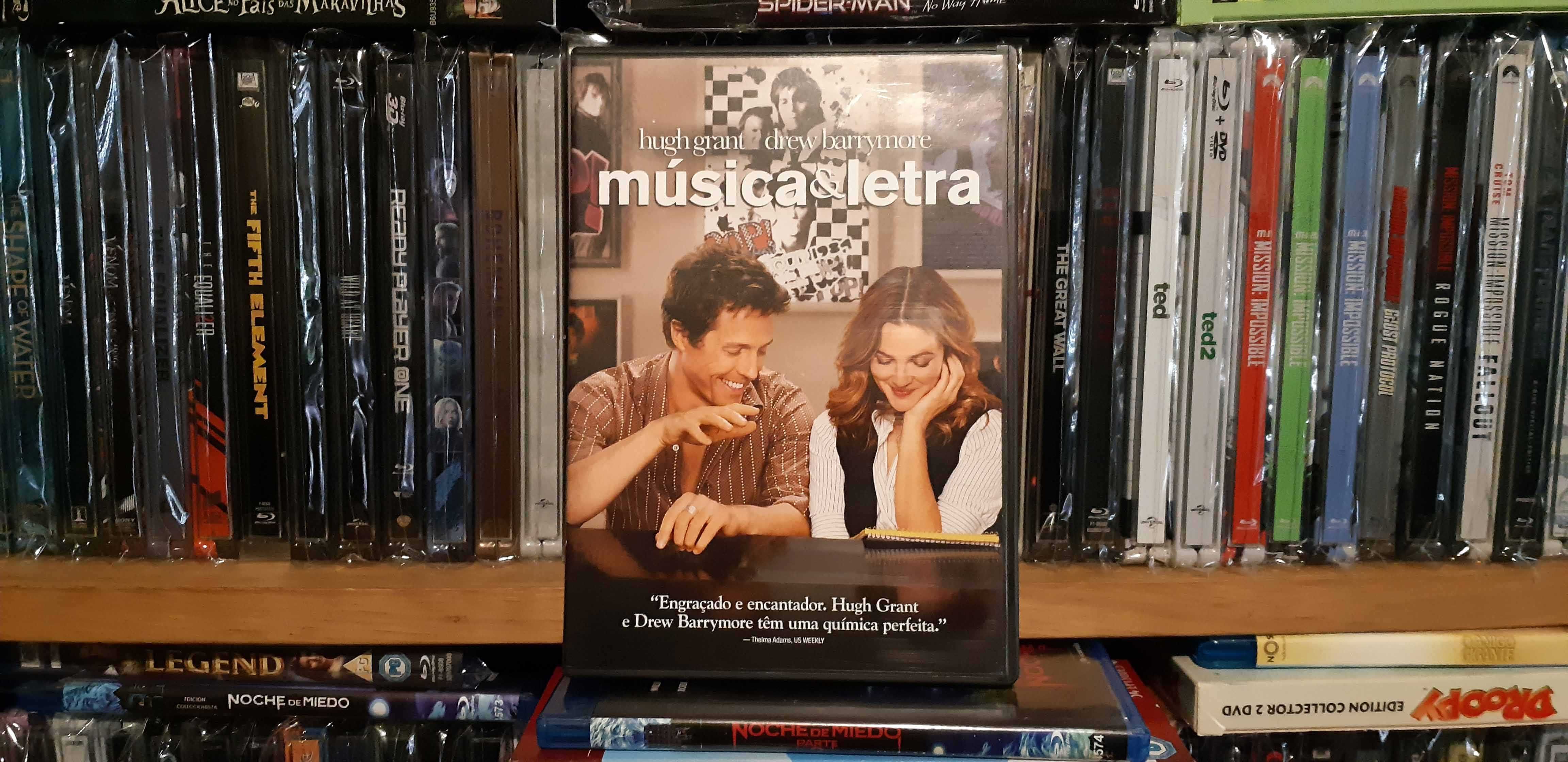 Letra e Música - (edição nacional dvd)