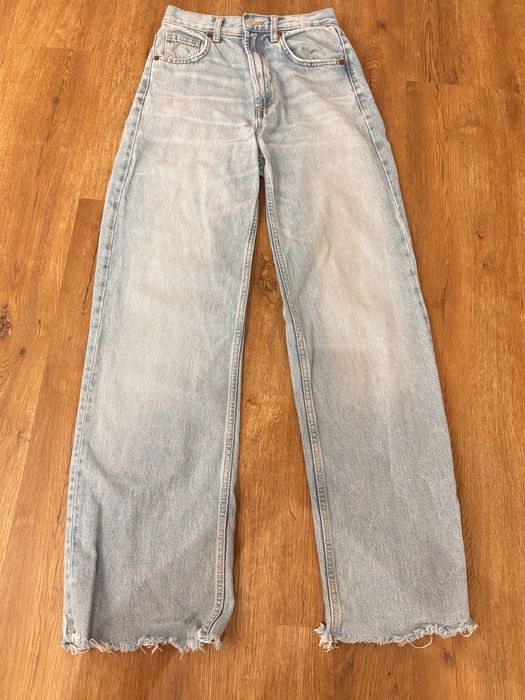 прямі джинси зара