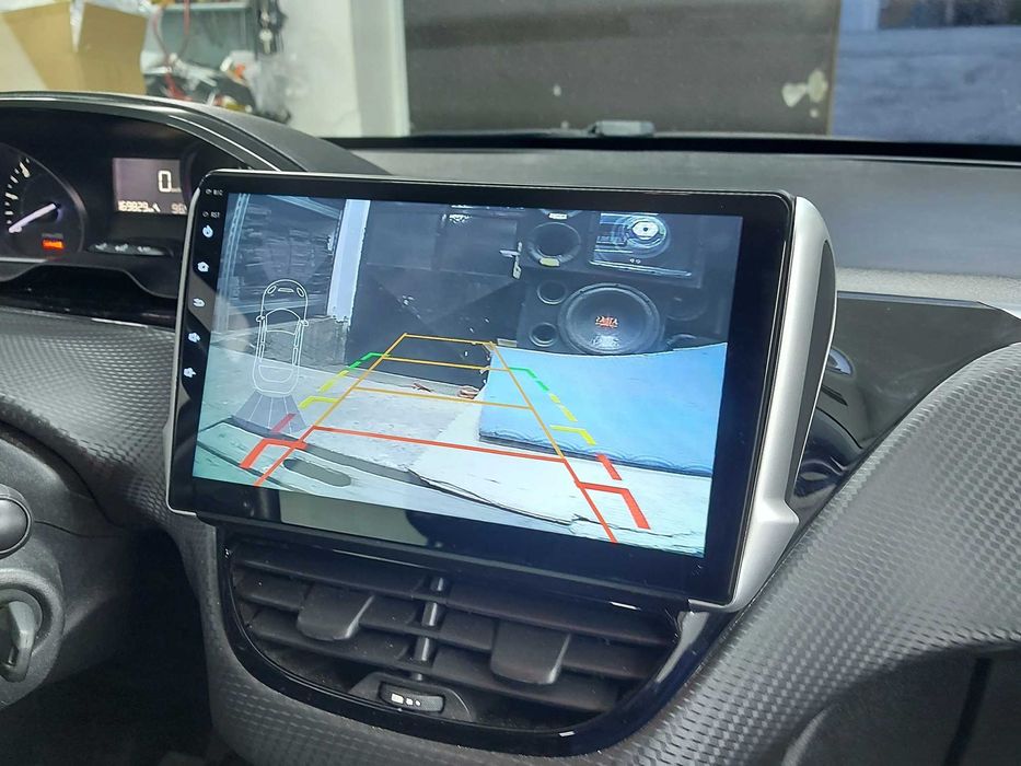 (NOVO) Rádio 2DIN 10.1" • Peugeot 208 / 2008 • Android [4+32GB]