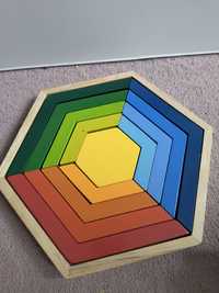 Rainbow Puzzle playtive