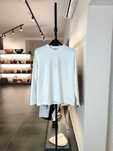 Лонгслів Miu Miu Cotton Long Sleeve With Embroidered Logo White