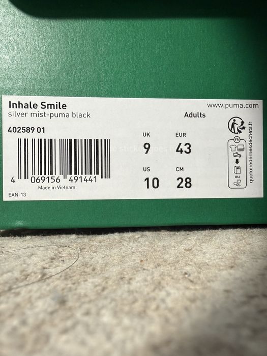 Puma Inhale Smile | Оригінал | 43 розмір