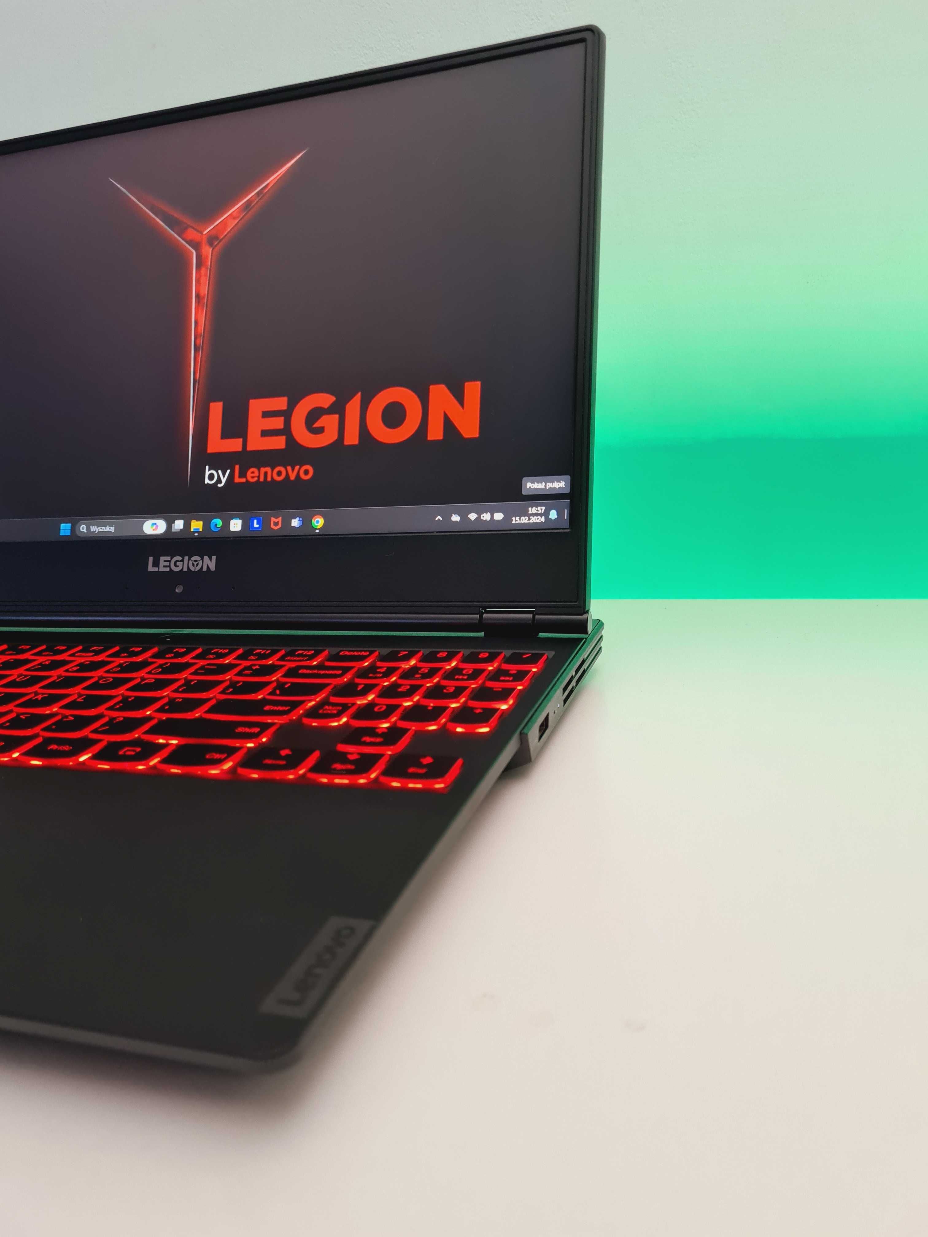 Laptop GAMINGOWY LEGION Y7000 i7, 16gb, 1660Ti, 512ssd DO GIER F03